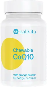 Chewable COQ10 orange flavour