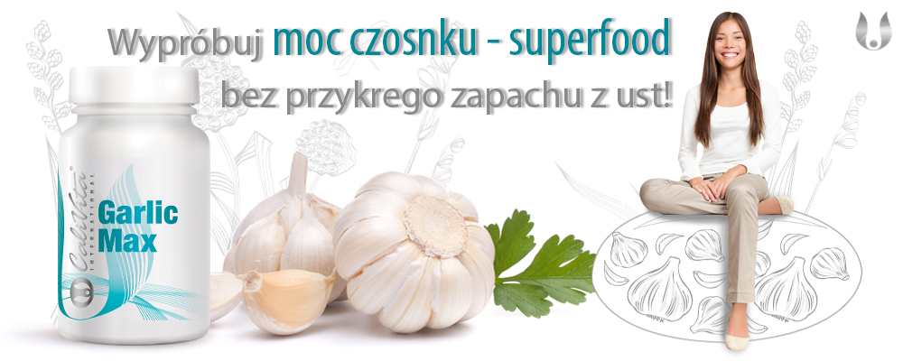 Garlic Max - moc czosnku - superfood